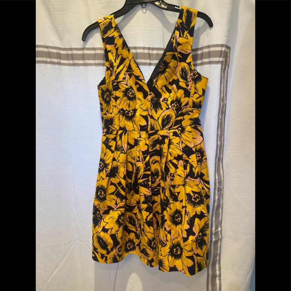 J Crew Factory Floral Skater Dress